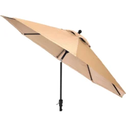 Cambridge Concord 11 Ft. Tiltable Tan Market Umbrella -Patio Paradise Shop 5f04449b 317c 4b6f 94dc 71a58f5267dc