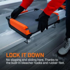 Thaw Multi-Position Orange Folding Stadium Seat -Patio Paradise Shop 626ca577 ba0b 47ff b123 d1c8d262e01b