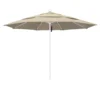 California Umbrella Venture Series 11 Ft. Antique Beige Market Umbrella