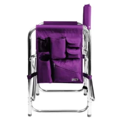 Picnic Time Oniva Purple Sport Folding Chair -Patio Paradise Shop 6474a32f f113 440d 869a b528137a9318