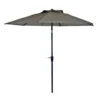 Living Accents Rochdale 9 Ft. Tiltable Brown Patio Umbrella