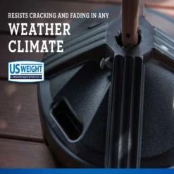 US Weight Black Classic Resin Umbrella Base -Patio Paradise Shop 6aded968 17e2 4714 812e 2c8971f65704