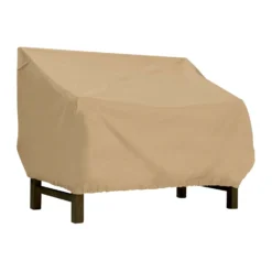 Classic Accessories Terrazzo 31 In. H X 32 In. W X 75 In. L Brown Polyester Loveseat Cover