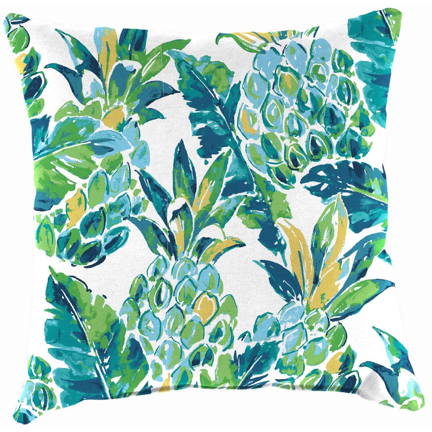 Jordan Manufacturing Multicolored Knife Edge Polyester Throw Pillow 4 In. H X 16 In. W X 16 In. L 1 Jordan Manufacturing Multicolored Knife Edge Polyester Throw Pillow 4 In. H X 16 In. W X 16 In. L