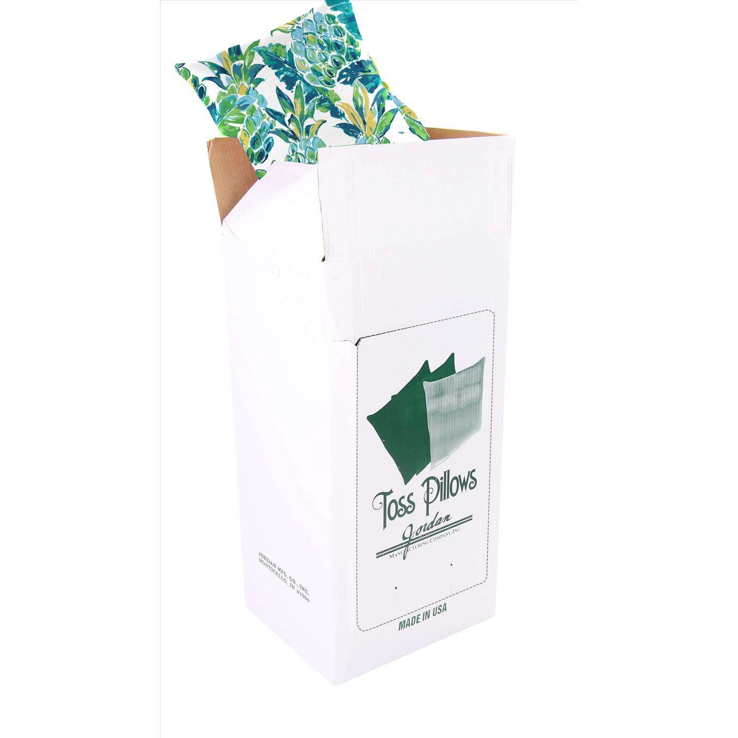 Jordan Manufacturing Multicolored Knife Edge Polyester Throw Pillow 4 In. H X 16 In. W X 16 In. L 2 Jordan Manufacturing Multicolored Knife Edge Polyester Throw Pillow 4 In. H X 16 In. W X 16 In. L - Image 2