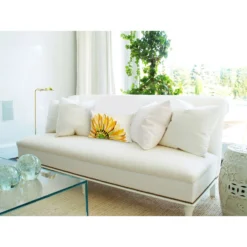 Liora Manne Visions III Yellow Sunflower Polyester Throw Pillow 12 In. H X 2 In. W X 20 In. L -Patio Paradise Shop 7404e4d1 55c9 4fb3 963e eb20b26c5e88