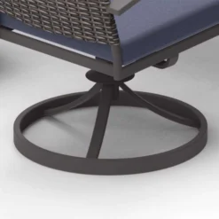 Living Accents Davenport 7 Pc Black Aluminum Swivel Dining Set Navy Blue 15 Living Accents Davenport 7 Pc Black Aluminum Swivel Dining Set Navy Blue -Patio Paradise Shop 75be838d 4d88 41fb b7ec b0a6a0552a3c