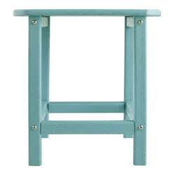Signature Design By Ashley Sundown Treasure Blue Rectangular Plastic Contemporary End Table -Patio Paradise Shop 789d8810 24d4 4a63 9f84 b1d828dfee34