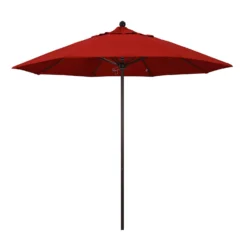 California Umbrella Venture Series 9 Ft. Red Market Umbrella