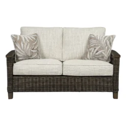Signature Design By Ashley Paradise Trail Brown Aluminum Frame Conversation Loveseat Brown 7 Signature Design By Ashley Paradise Trail Brown Aluminum Frame Conversation Loveseat Brown -Patio Paradise Shop 7b2f21ec fe10 46f7 a2d2 7530d756da9b