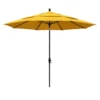 California Umbrella Sun Master Series 11 Ft. Tiltable Lemon Market Umbrella