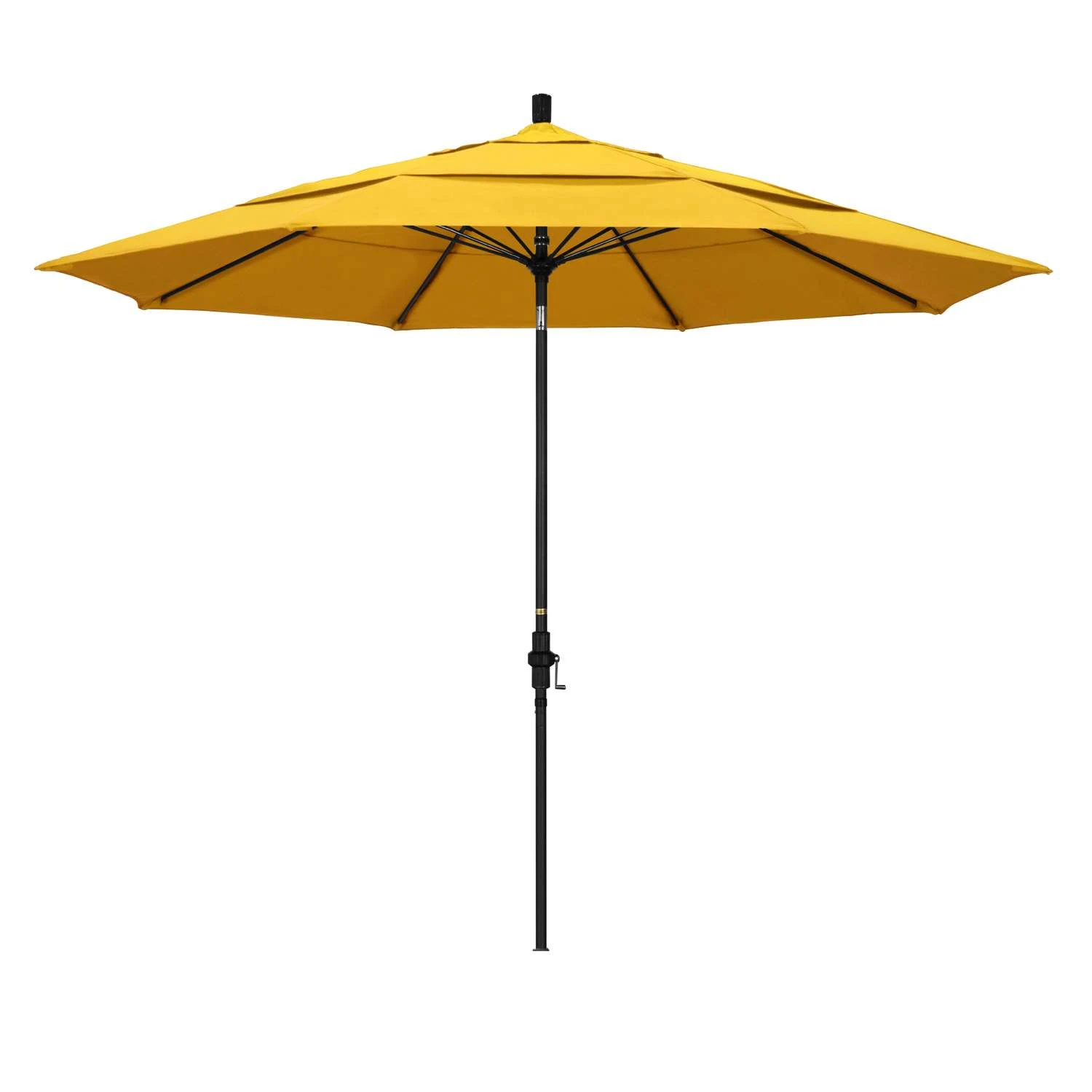 California Umbrella Sun Master Series 11 Ft. Tiltable Lemon Market Umbrella 1 California Umbrella Sun Master Series 11 Ft. Tiltable Lemon Market Umbrella