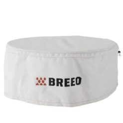 Breeo X Series 24 Fire Pit Cover White Polyester Fire Pit Cover