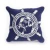 Liora Manne Frontporch Marine Seadog Polyester Throw Pillow 18 In. H X 2 In. W X 18 In. L