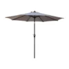 Living Accents 9 Ft. Tiltable Tan Market Umbrella