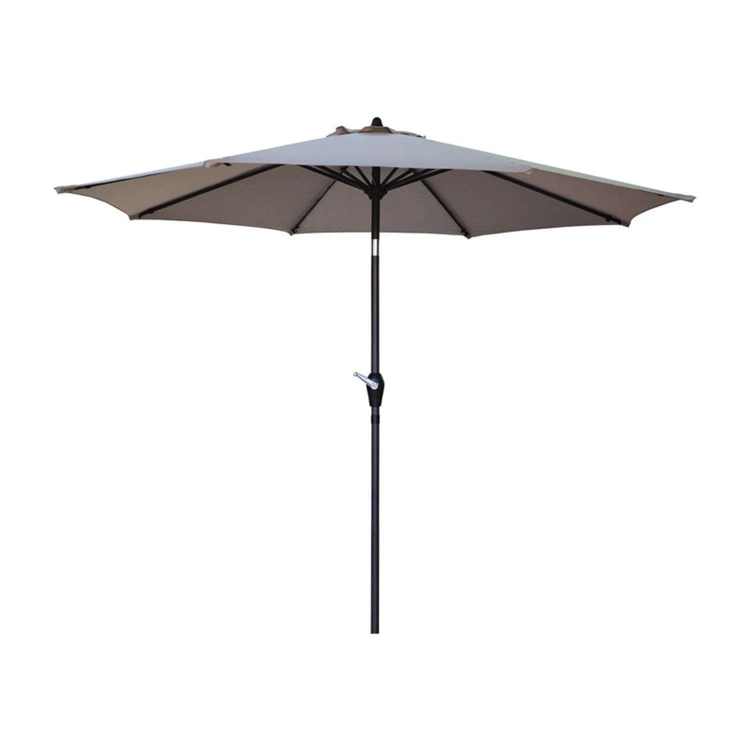 Living Accents 9 Ft. Tiltable Tan Market Umbrella 1 Living Accents 9 Ft. Tiltable Tan Market Umbrella