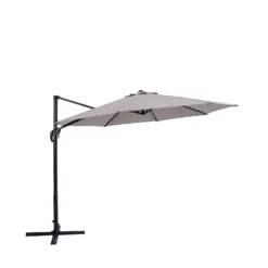 Living Accents Offset 10 Ft. Tiltable Beige Patio Umbrella 3 Living Accents Offset 10 Ft. Tiltable Beige Patio Umbrella -Patio Paradise Shop 82966f37 4b0a 465c b307 8e9ec1ec7c9a