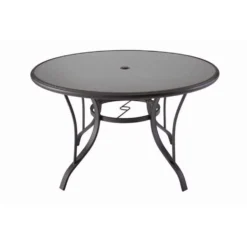 Living Accents Hattington 5 Pc Black Steel Swivel Dining Set Peacock Blue -Patio Paradise Shop 848ca266 1193 4731 856c b6baa5b2bbfd