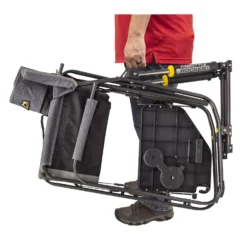 GCI Outdoor Freestyle Rocker W/Side Table Heathered Pewter Freestyle Folding Rocker -Patio Paradise Shop 87269c04 bf81 4f97 805e 853b6fdbfde0