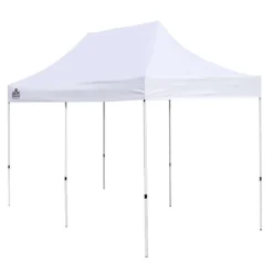ShelterLogic Quik Shade Polyester Peak Pop-Up Canopy 13 Ft. H X 10 Ft. W X 20 Ft. L