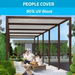 Coolaroo Polyethylene Shade Fabric Shade Cloth 15 Ft. H X 6 Ft. W -Patio Paradise Shop 89f8634b d794 402a b78d f5b39517966f