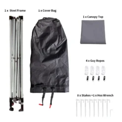 Crown Shades One Touch Polyester Canopy 10 Ft. H X 12 Ft. W X 12 Ft. L -Patio Paradise Shop 8b7dc31f 7cd5 4b35 81f3 271200766996