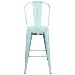 Flash Furniture 1 Pk Blue Metal Contemporary Bar Stool -Patio Paradise Shop 8cb2dcf9 1d82 475f a813 a00e35863da6