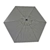 Living Accents Woodridge 9 Ft. Tiltable Brown Patio Umbrella