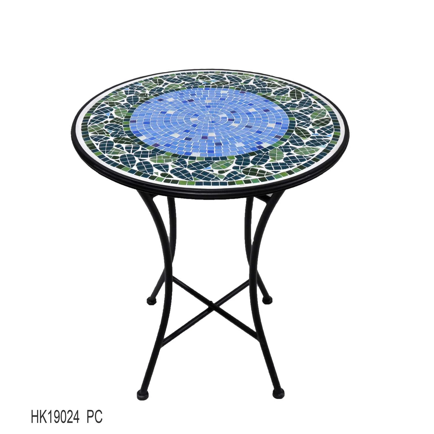 Infinity Infinity 3 Pc Black Steel Casual Bistro Set 3 Infinity Infinity 3 Pc Black Steel Casual Bistro Set - Image 3