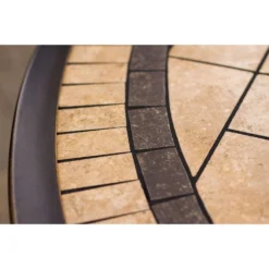 Hanover Monaco 5 Pc Brown Aluminum Dining Set -Patio Paradise Shop 90dd3091 1f53 4191 b96e a1d07772a03e