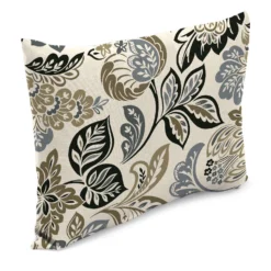 Jordan Manufacturing Multicolored Polyester Throw Pillow 4 In. H X 12 In. W X 18 In. L