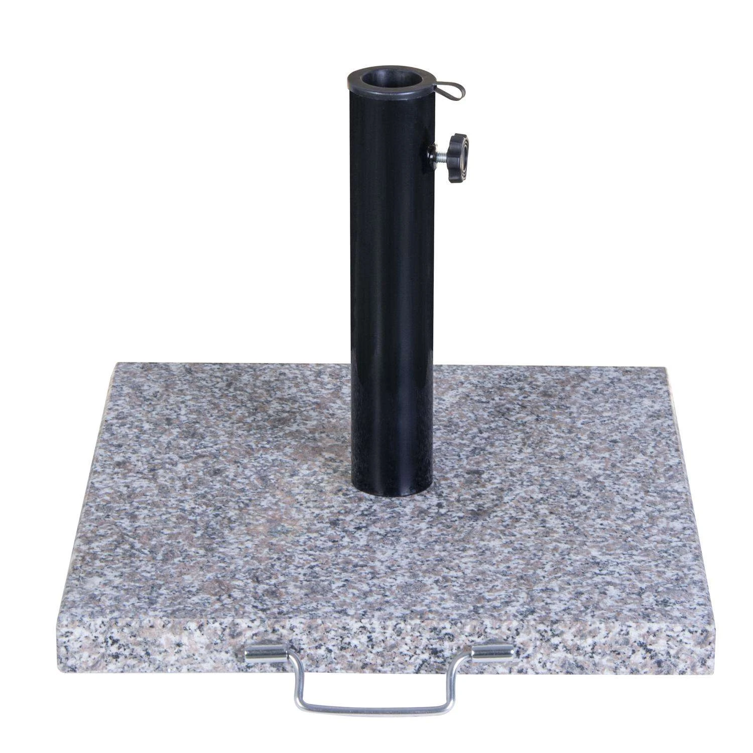 Bond Gray Granite Umbrella Base 1 Bond Gray Granite Umbrella Base