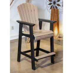 Signature Design By Ashley Fairen Trail Brown HDPE Frame High Dining Barstool