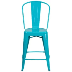 Flash Furniture 1 Pk Blue/Green Metal Contemporary Bar Stool -Patio Paradise Shop 9bd9f468 f9e1 45f6 89c3 7cfa5621f7d6