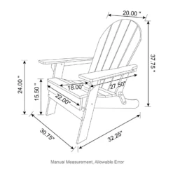 Glitzhome Red HDPE Frame Adirondack Chair -Patio Paradise Shop 9ca648e0 1c4a 461b b5af d9224316dfec