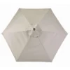 Living Accents Oak Park 9 Ft. Tiltable Taupe Market Umbrella