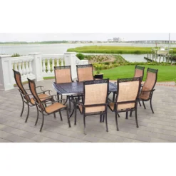 Cambridge Legacy 9 Pc Bronze Aluminum Dining Set -Patio Paradise Shop aa6fe9af e587 4f3d a850 ad092aecead6