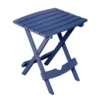 Adams® Adams Quik-Fold Patriotic Blue Rectangular Resin Folding Side Table