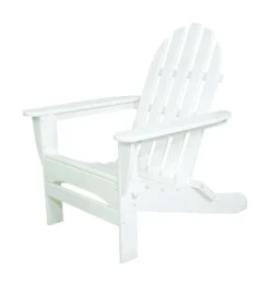 Ivy Terrace White Polypropylene Frame Chair