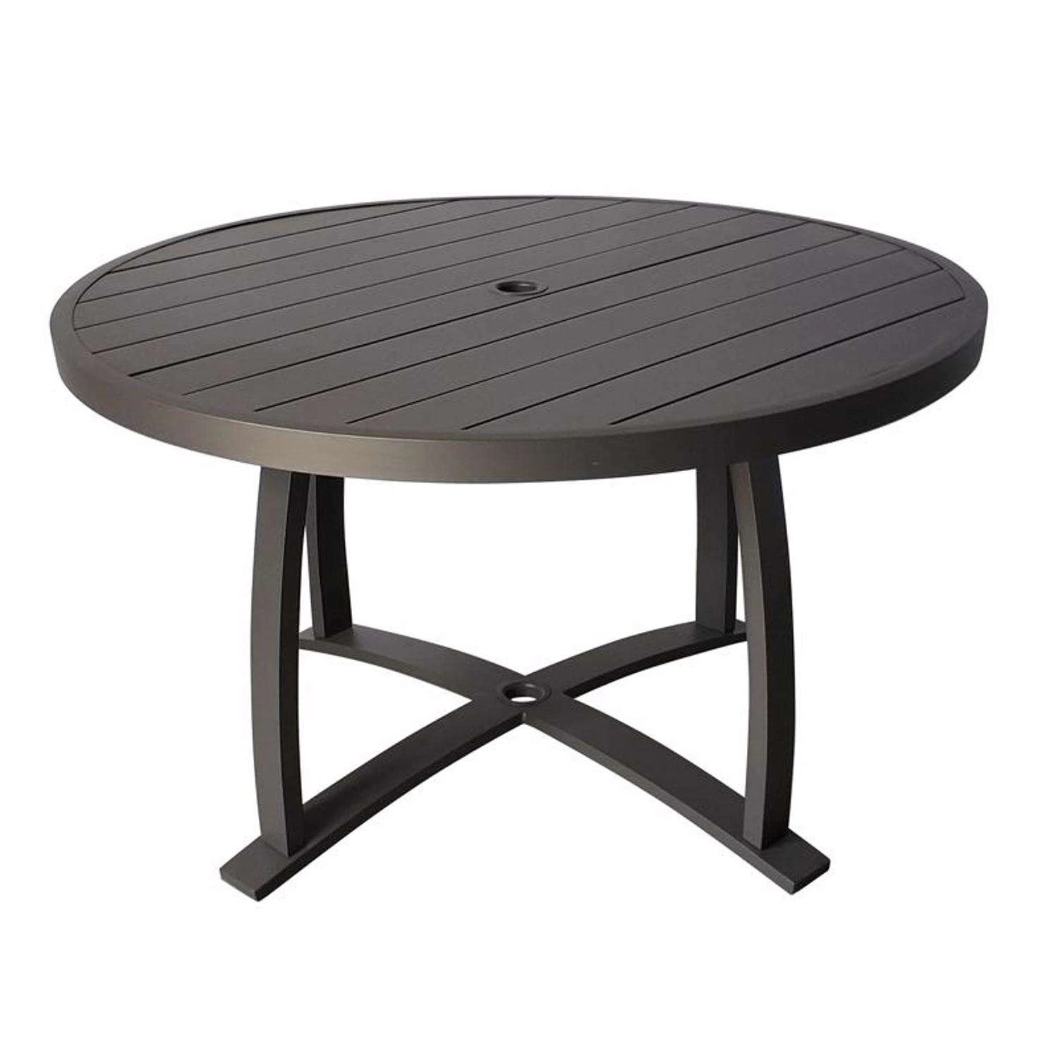 Living Accents Fullerton 5 Pc Brown Aluminum Wicker Dining Set Tan 3 Living Accents Fullerton 5 Pc Brown Aluminum Wicker Dining Set Tan - Image 3