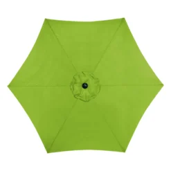 Living Accents 9 Ft. Tiltable Sage Market Umbrella