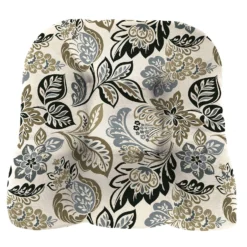 Jordan Manufacturing Multicolored Polyester Wicker Seat Cushion 4 In. H X 18 In. W X 18 In. L -Patio Paradise Shop b95cdb31 e0be 47dc 88b4 7ddf89c00e61