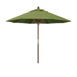 California Umbrella Grove Series 9 Ft. Spectrum Cilantro Market Umbrella