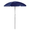 Picnic Time Oniva Vibe 5.5 In. Tiltable Navy Beach Umbrella