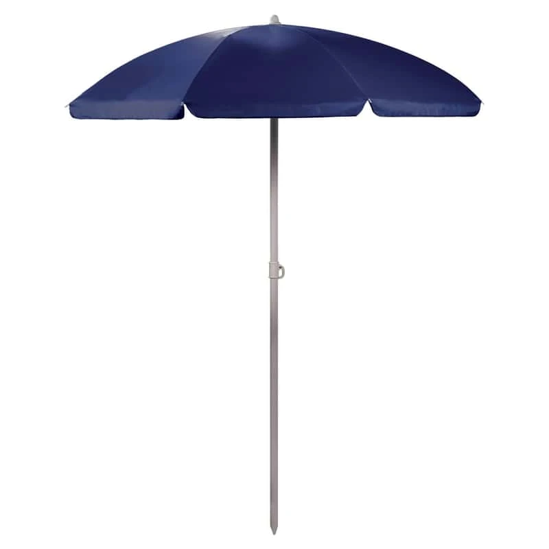 Picnic Time Oniva Vibe 5.5 In. Tiltable Navy Beach Umbrella 1 Picnic Time Oniva Vibe 5.5 In. Tiltable Navy Beach Umbrella
