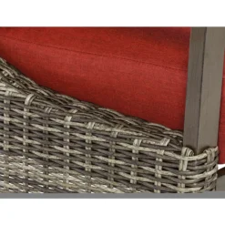 Living Accents Valencia 4 Pc Brown Aluminum Deep Seating Set Red 6 Living Accents Valencia 4 Pc Brown Aluminum Deep Seating Set Red -Patio Paradise Shop be203c6c fc5f 478c 81b2 54563829423a