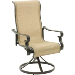 Hanover Brigantine 7 Pc Espresso Aluminum Dining Set -Patio Paradise Shop c27211f5 8899 469c 9f62 48e75bdb2512