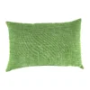 Jordan Manufacturing Green Polyester Throw Pillow 4 In. H X 18 In. W X 12 In. L