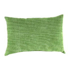 Jordan Manufacturing Green Polyester Throw Pillow 4 In. H X 18 In. W X 12 In. L