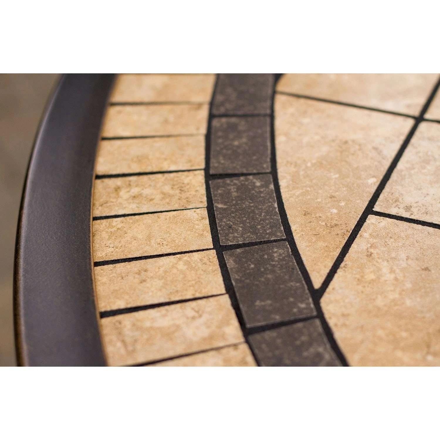 Hanover Monaco 7 Pc Bronze Aluminum Swivel And Sling Dining Set 3 Hanover Monaco 7 Pc Bronze Aluminum Swivel And Sling Dining Set - Image 3